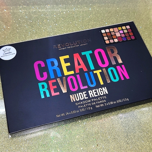 Makeup Revolution Creator Revolution "Nude Reign" Face and Eyes Palette - Picture 4 of 5